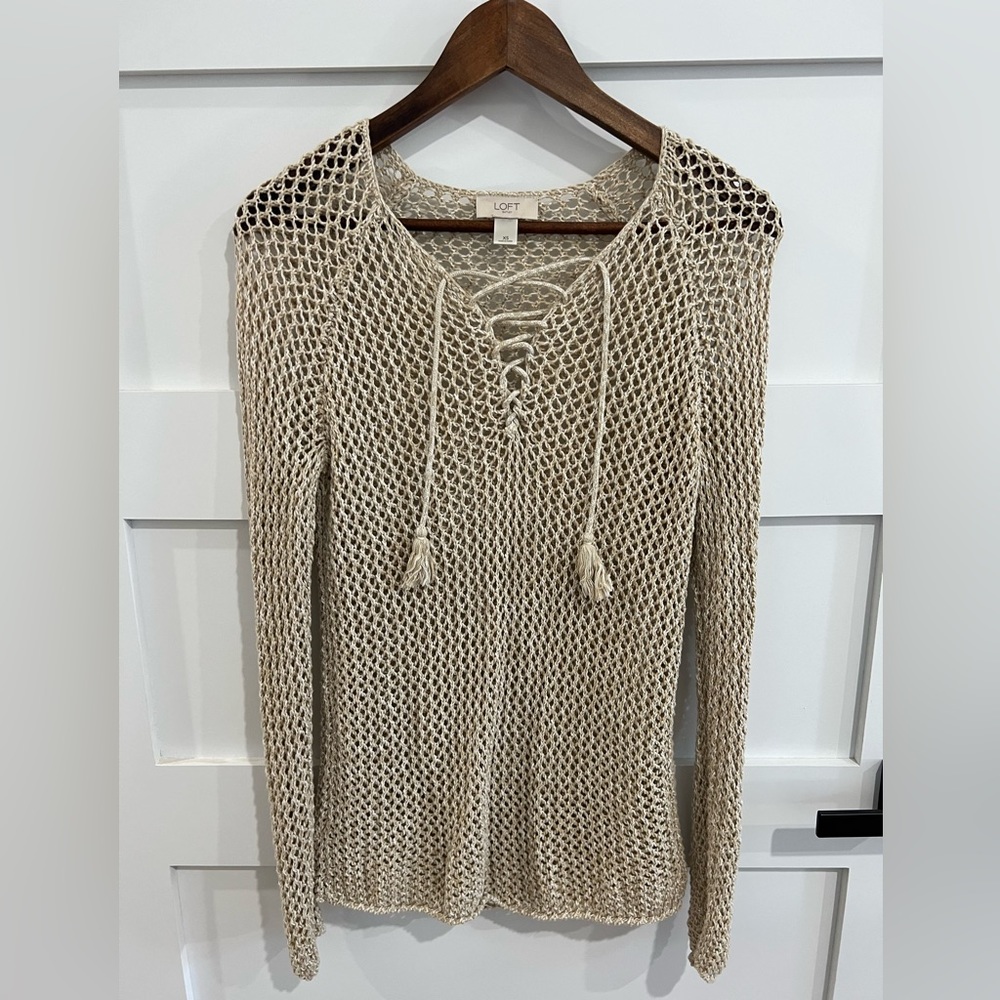 LOFT Outlet Women’s XS Long Sleeve Knitted Top